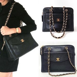 💕MINT CAVIAR CHANEL💕 24K PLATED HARDWARE